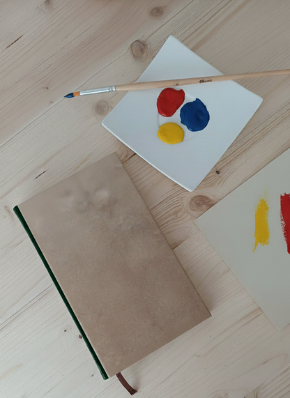 Carnet Hortense - Effet bois