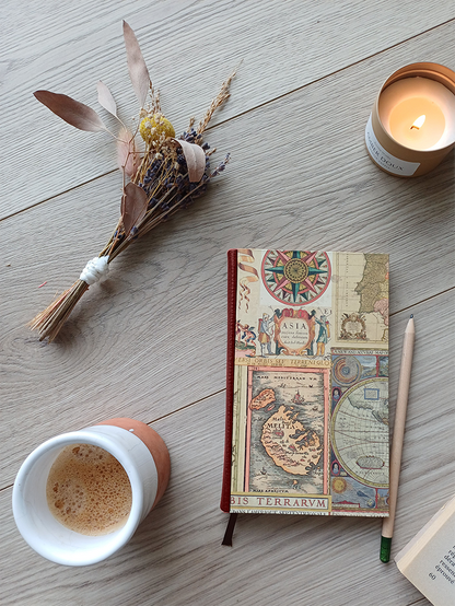 Carnet Hortense - Cartes du monde