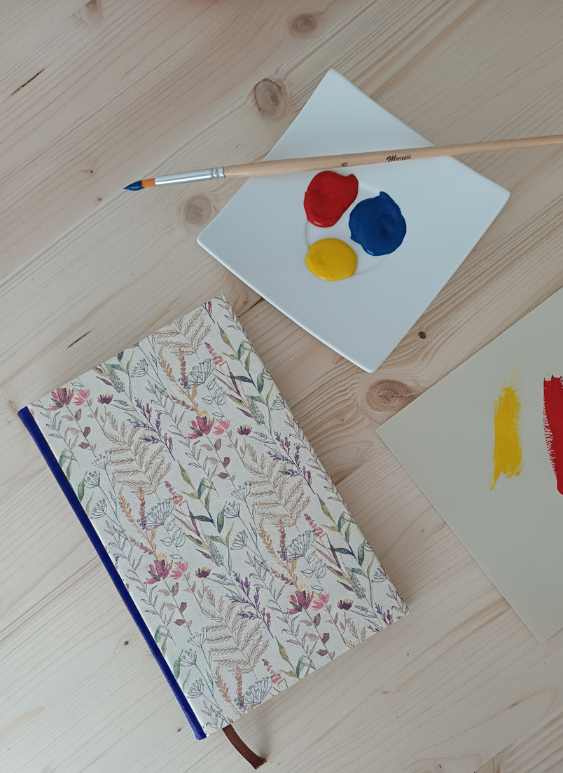 Carnet Hortense - Fleurs sauvages