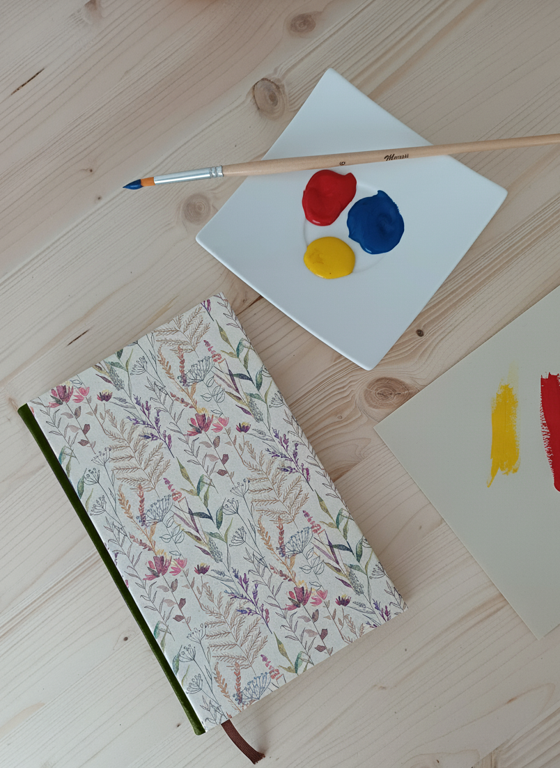 Carnet Hortense - Fleurs sauvages