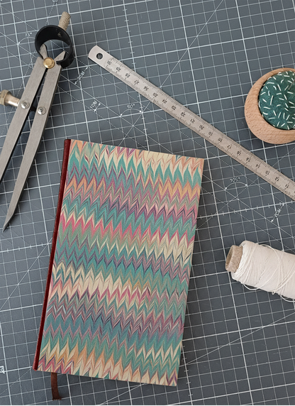 Carnet Hortense - Marbré chevrons