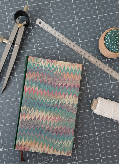 Carnet Hortense - Marbré chevrons