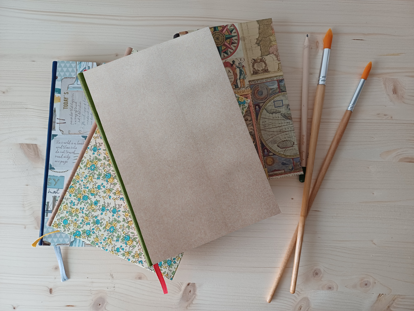 Carnet Rosalie - Effet bois