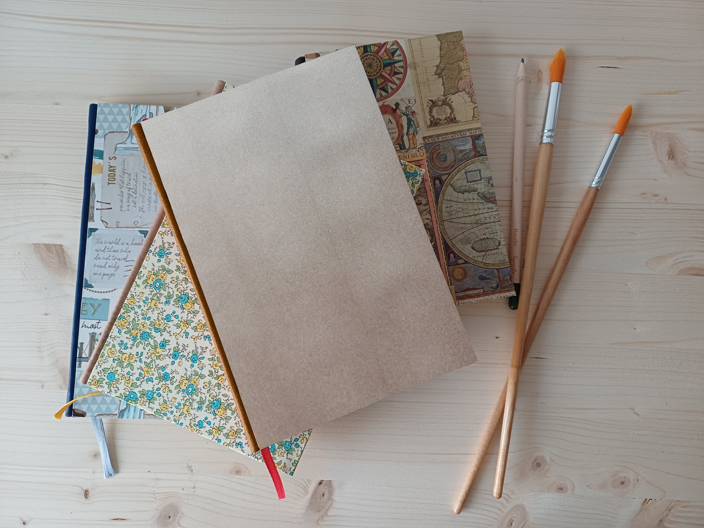 Carnet Rosalie - Effet bois