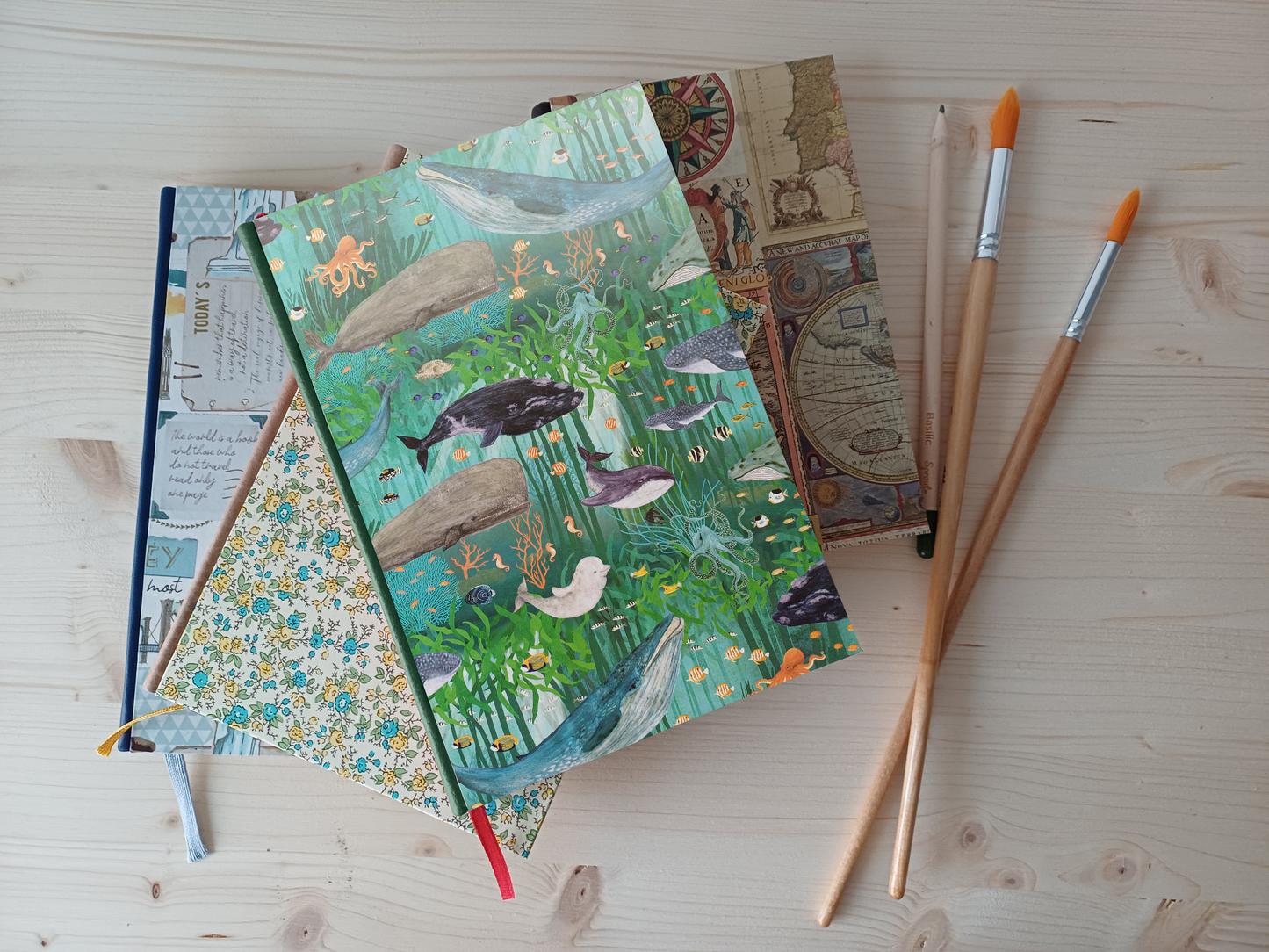 Carnet Rosalie - Fonds marins