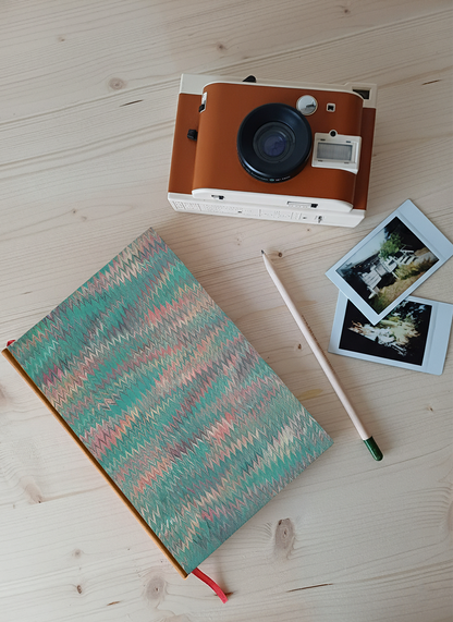 Carnet Rosalie - Marbré chevrons