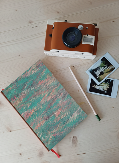 Carnet Rosalie - Marbré chevrons