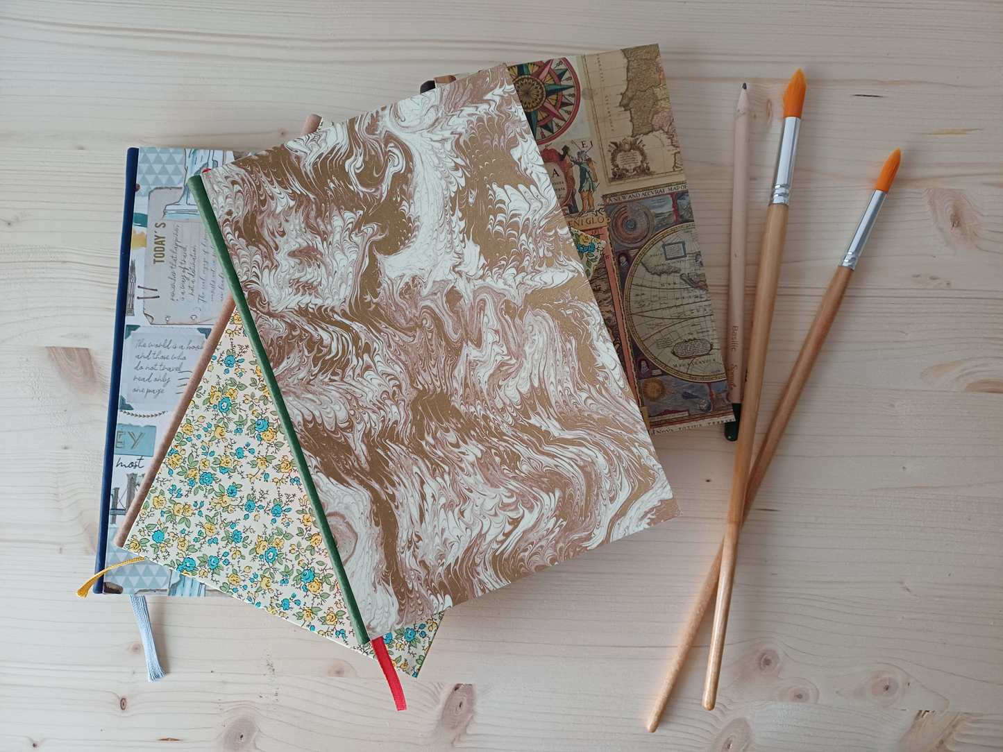 Carnet Rosalie - Marbré or